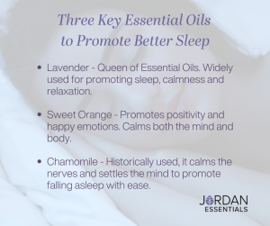 Three Key Essential Oils for promoting sleep