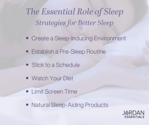 The Essential Role of Sleep